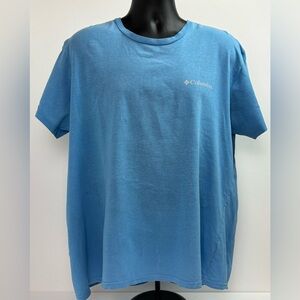 Men's Blue Columbia Jeep Tee Size L